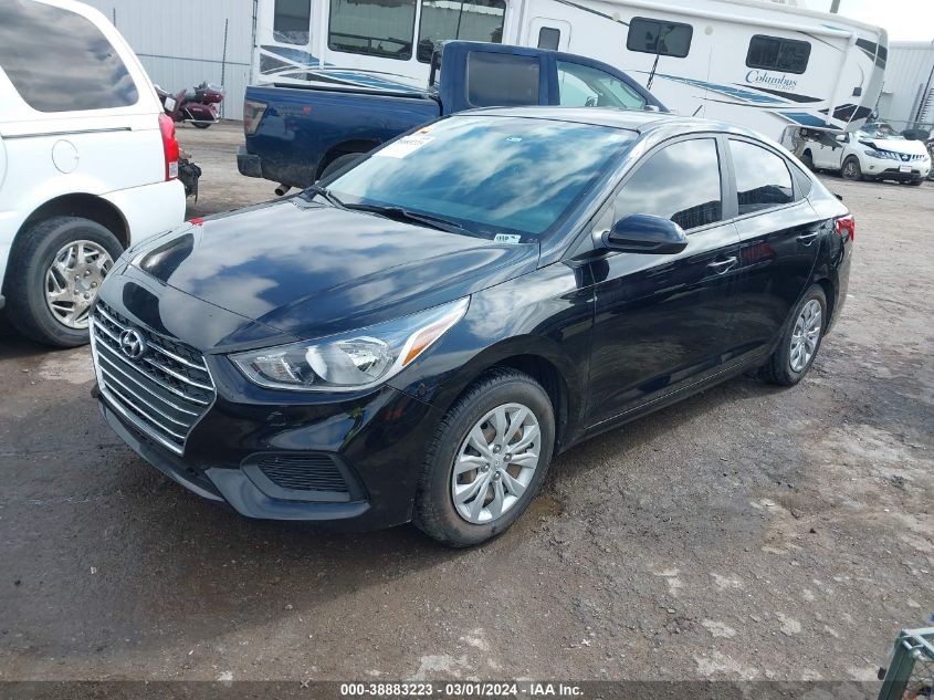 2020 Hyundai Accent Se VIN: 3KPC24A65LE123886 Lot: 38883223