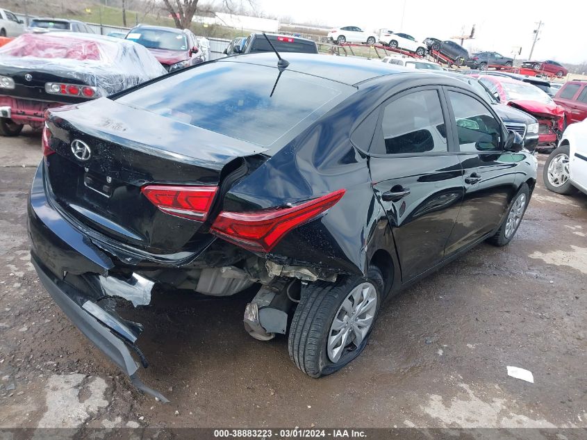 2020 Hyundai Accent Se VIN: 3KPC24A65LE123886 Lot: 38883223