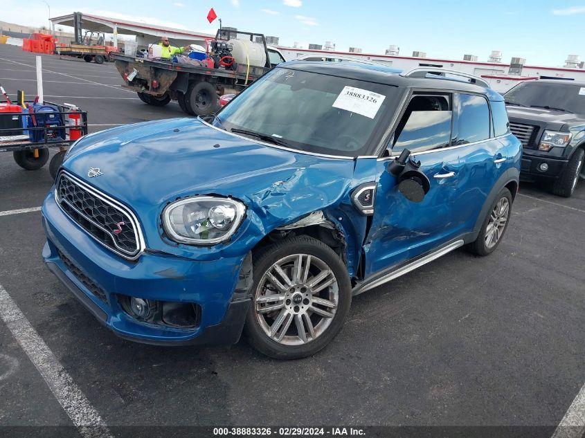 2020 Mini Countryman Cooper S VIN: WMZYW7C01L3L00185 Lot: 38883326