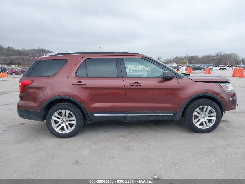 2018 Ford Explorer Xlt VIN: 1FM5K8D81JGA13973 Lot: 38883408