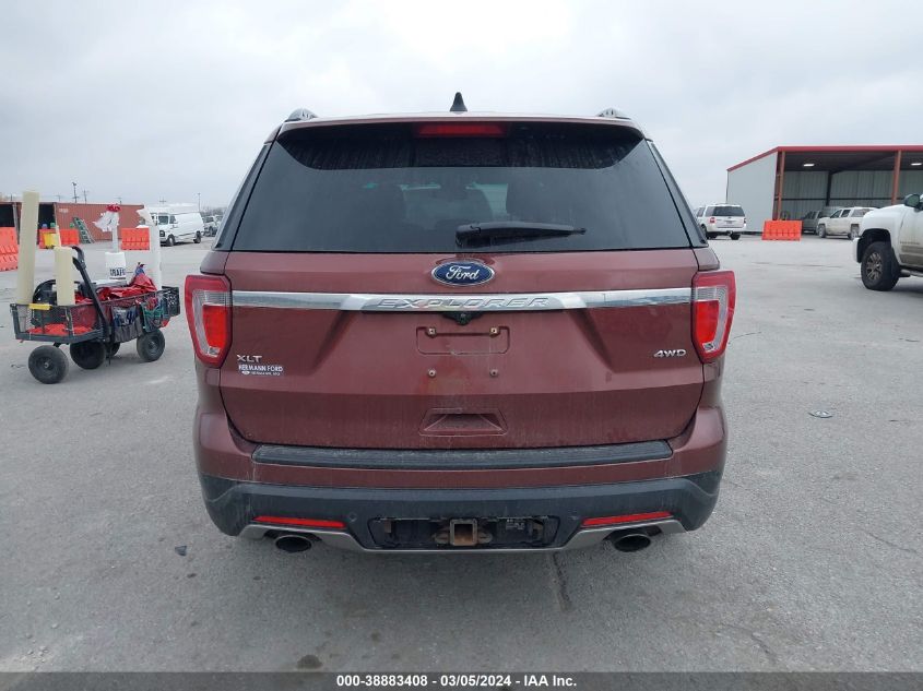 2018 Ford Explorer Xlt VIN: 1FM5K8D81JGA13973 Lot: 38883408