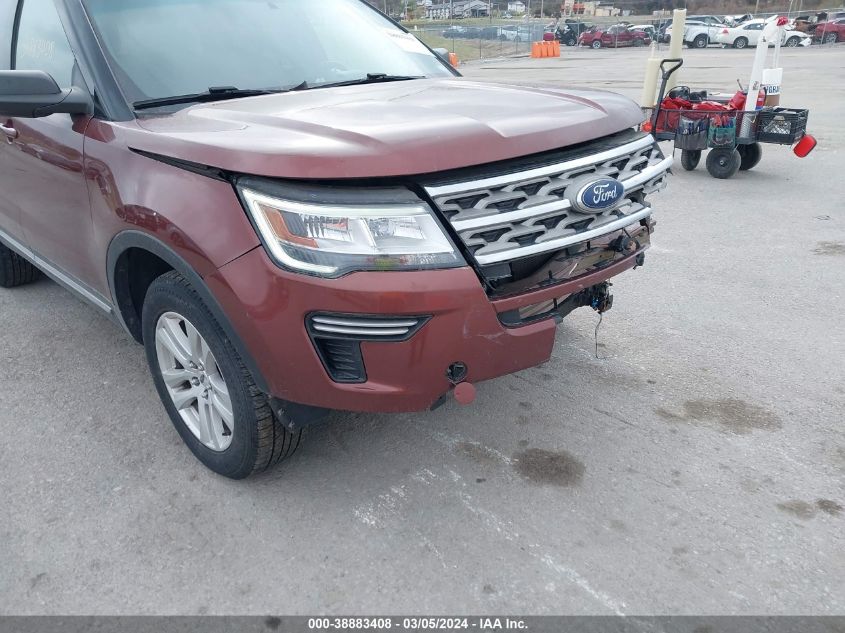 2018 Ford Explorer Xlt VIN: 1FM5K8D81JGA13973 Lot: 38883408