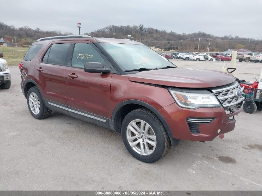 2018 Ford Explorer Xlt VIN: 1FM5K8D81JGA13973 Lot: 38883408