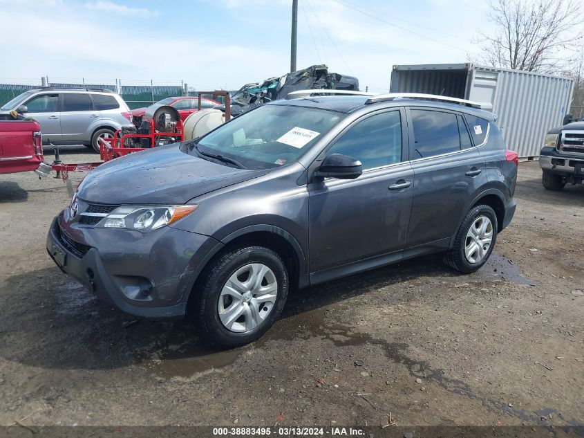 2015 Toyota Rav4 Le VIN: 2T3BFREV3FW287046 Lot: 38883495