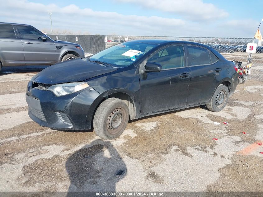 2015 TOYOTA COROLLA L/LE/LE PLS/PRM/S/S PLS - 2T1BURHE6FT298392