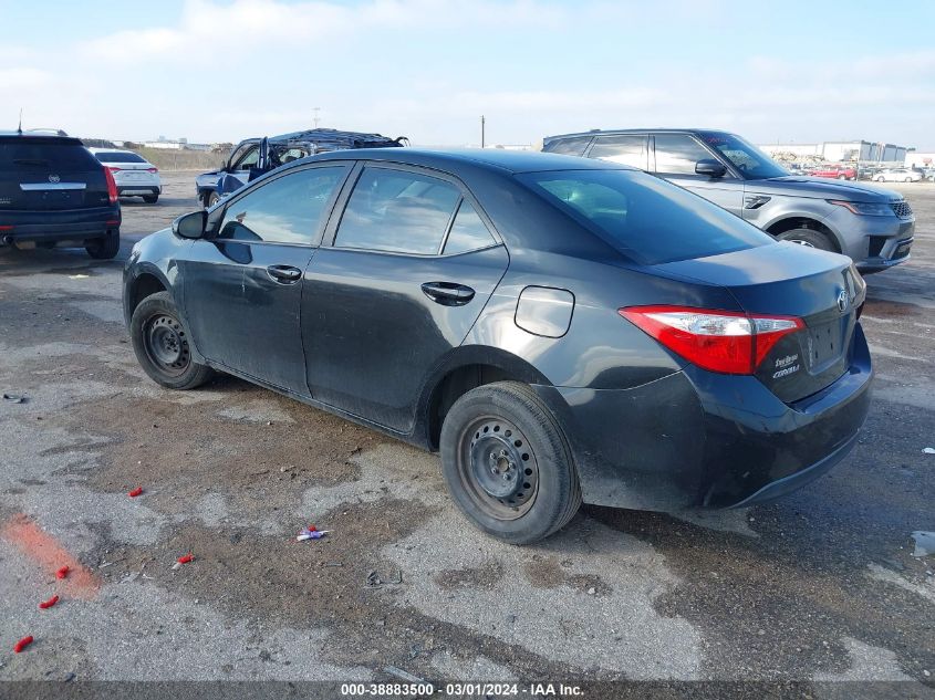 2015 Toyota Corolla L/Le/Le Pls/Prm/S/S Pls VIN: 2T1BURHE6FT298392 Lot: 38883500