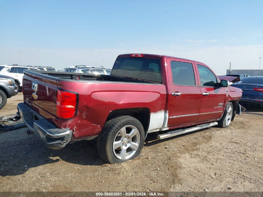 2014 Chevrolet Silverado 1500 1Lt VIN: 3GCPCREC4EG236523 Lot: 38883581