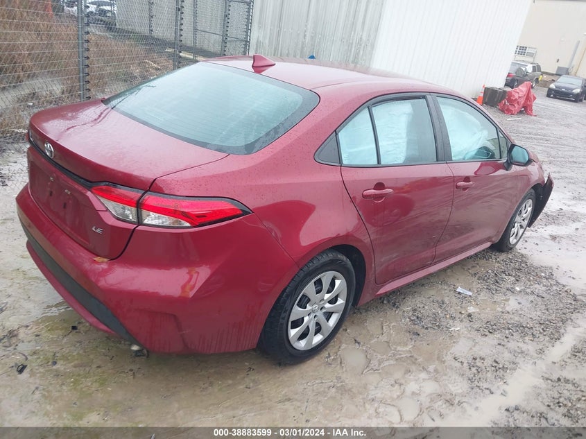2022 TOYOTA COROLLA LE - 5YFEPMAE4NP271594