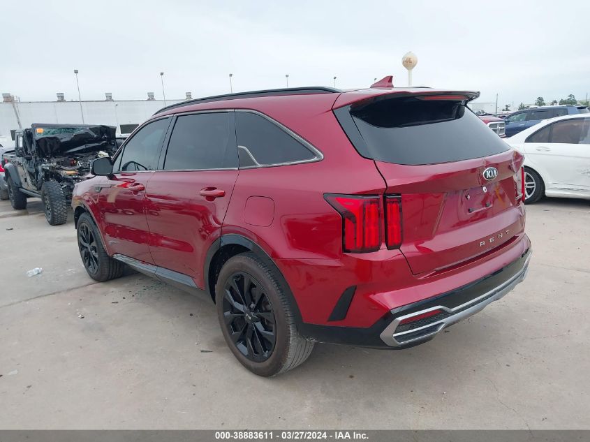 2021 KIA SORENTO SX - 5XYRK4LF1MG058613