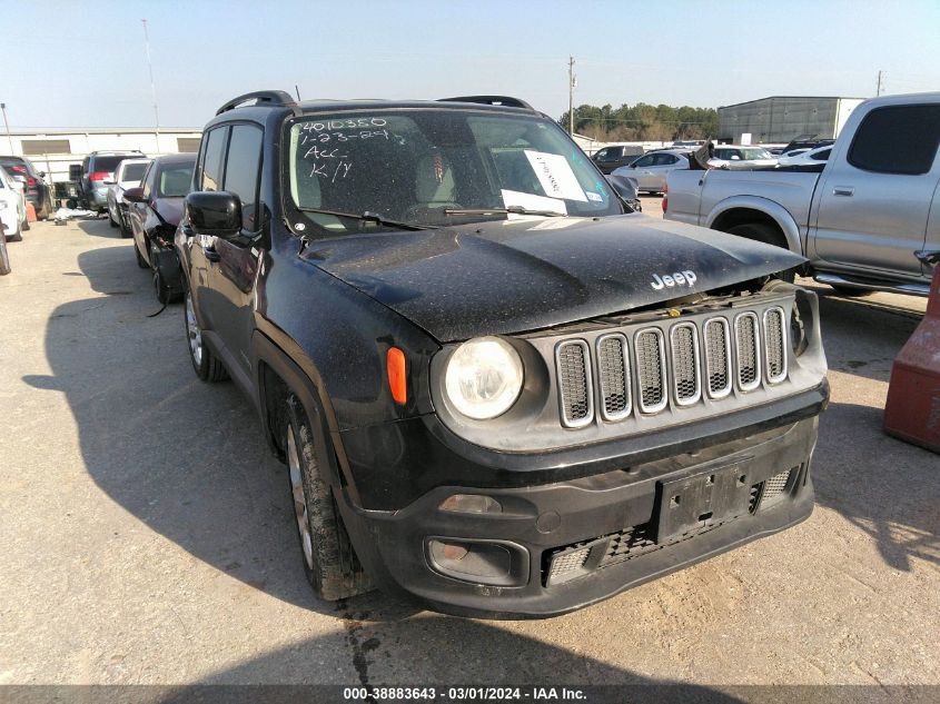 2015 Jeep Renegade Latitude VIN: ZACCJABTXFPB39272 Lot: 38883643