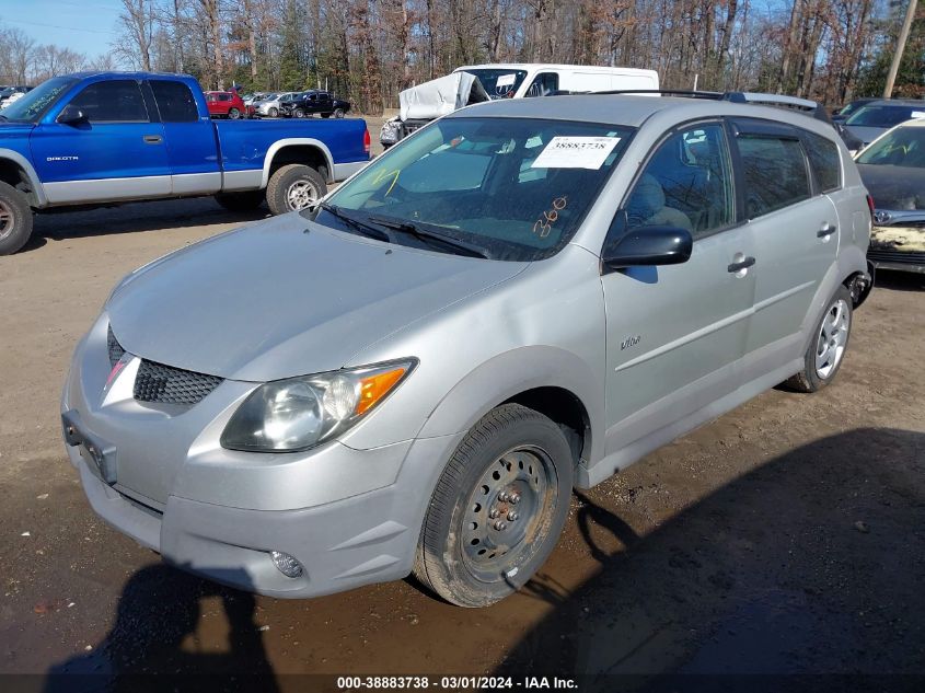 2004 Pontiac Vibe VIN: 5Y2SL62834Z411707 Lot: 38883738