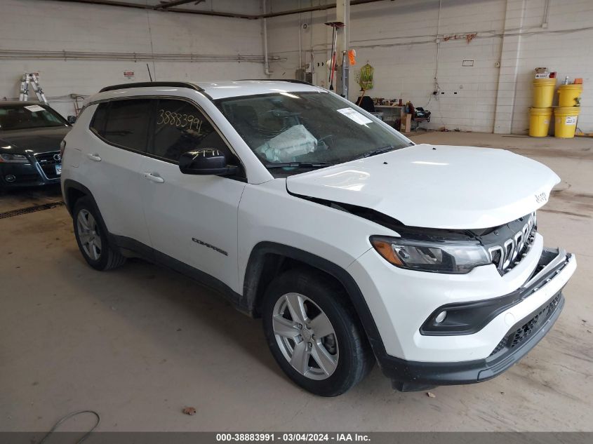 2022 JEEP COMPASS LATITUDE FWD - 3C4NJCBB3NT156384