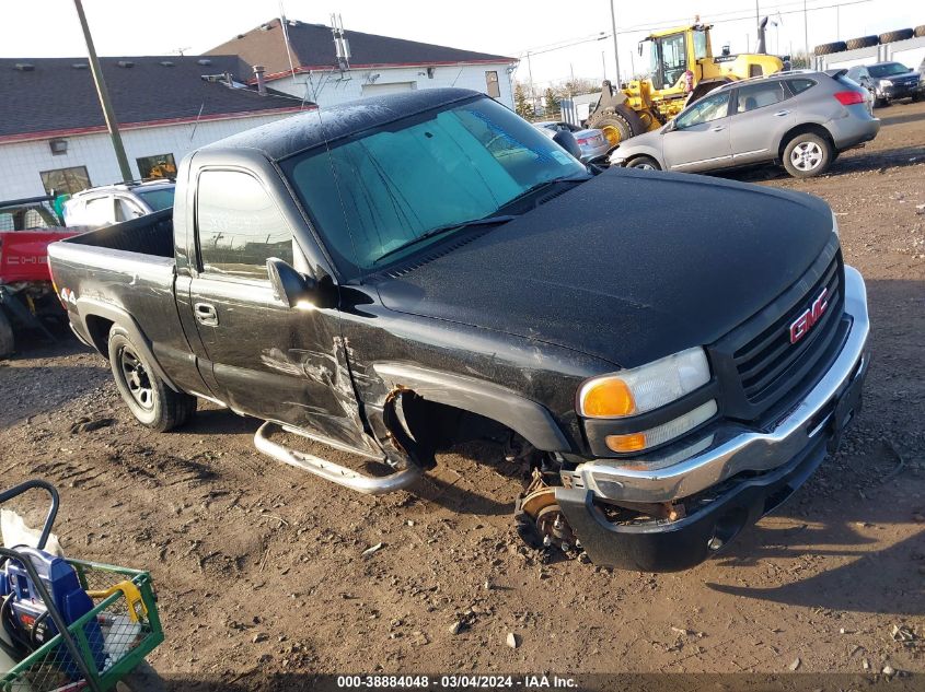 2006 GMC Sierra 1500 Work Truck VIN: 3GTEK14XX6G260536 Lot: 38884048