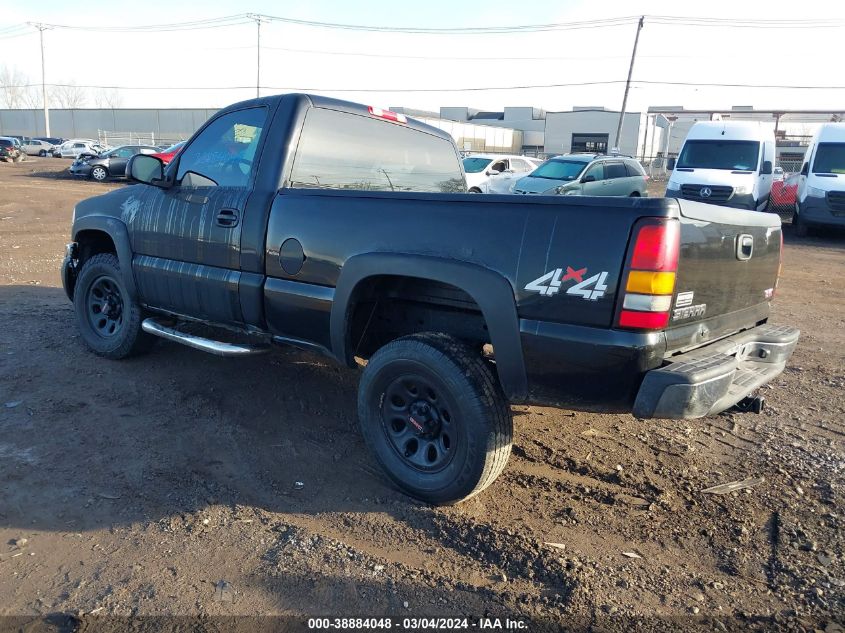 2006 GMC Sierra 1500 Work Truck VIN: 3GTEK14XX6G260536 Lot: 38884048