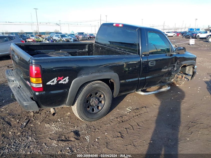 2006 GMC Sierra 1500 Work Truck VIN: 3GTEK14XX6G260536 Lot: 38884048