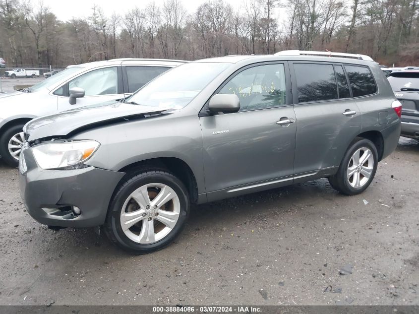 2008 Toyota Highlander Limited VIN: JTEES42A482004092 Lot: 40702142