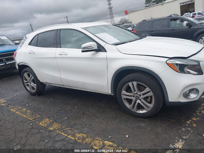 2019 MERCEDES-BENZ GLA-CLASS VIN: WDCTG4EB7KU018818