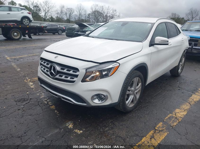 2019 MERCEDES-BENZ GLA-CLASS VIN: WDCTG4EB7KU018818