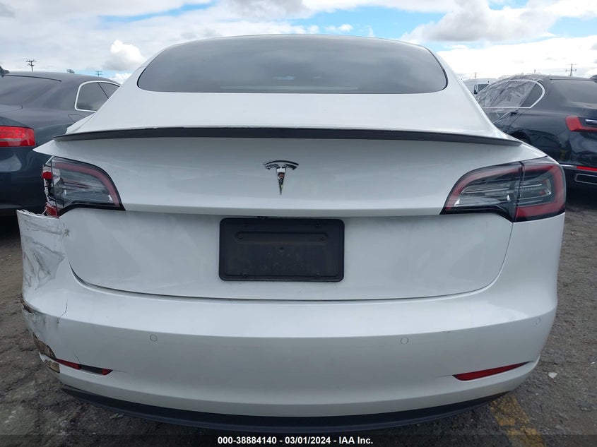 VIN: 5YJ3E1EB6MF070947 2021 TESLA MODEL 3 LONG RANGE DUAL MOTOR ALL-WHEEL DRIVE