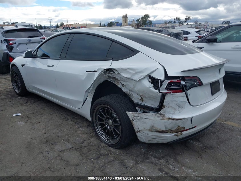 VIN 5YJ3E1EB6MF070947 2021 TESLA MODEL 3 LONG RANGE DUAL MOTOR ALL-WHEEL DRIVE
