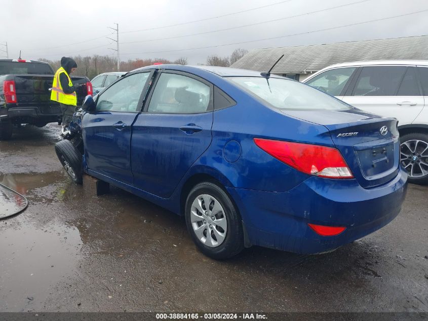 2016 Hyundai Accent Se VIN: KMHCT4AEXGU107335 Lot: 38884165