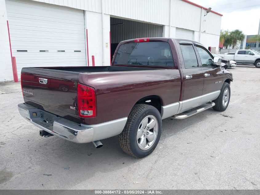 2004 Dodge Ram 1500 Slt/Laramie VIN: 1D7HA18D64J123742 Lot: 38884172