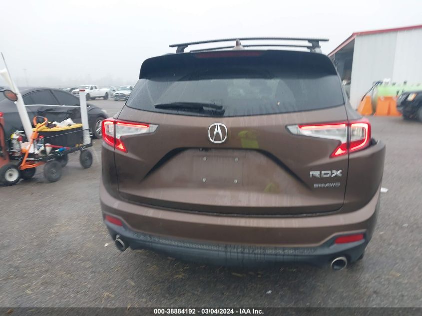 2019 Acura Rdx Advance Package VIN: 5J8TC2H78KL011963 Lot: 38884192