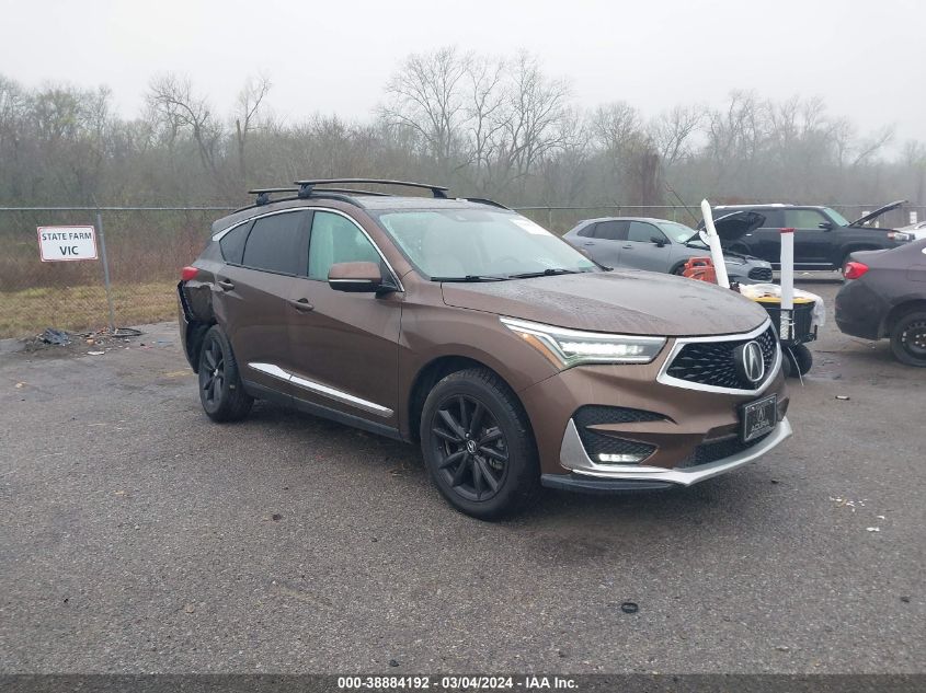 VIN 5J8TC2H78KL011963 2019 ACURA RDX ADVANCE