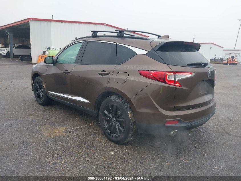 VIN 5J8TC2H78KL011963 2019 ACURA RDX ADVANCE