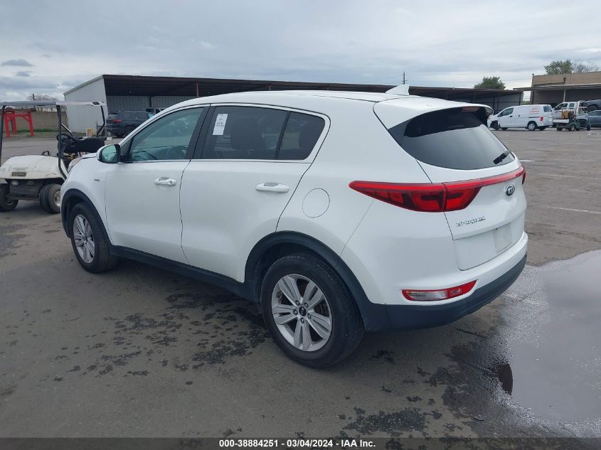 2017 Kia Sportage Lx VIN: KNDPMCAC5H7081593 Lot: 38884251