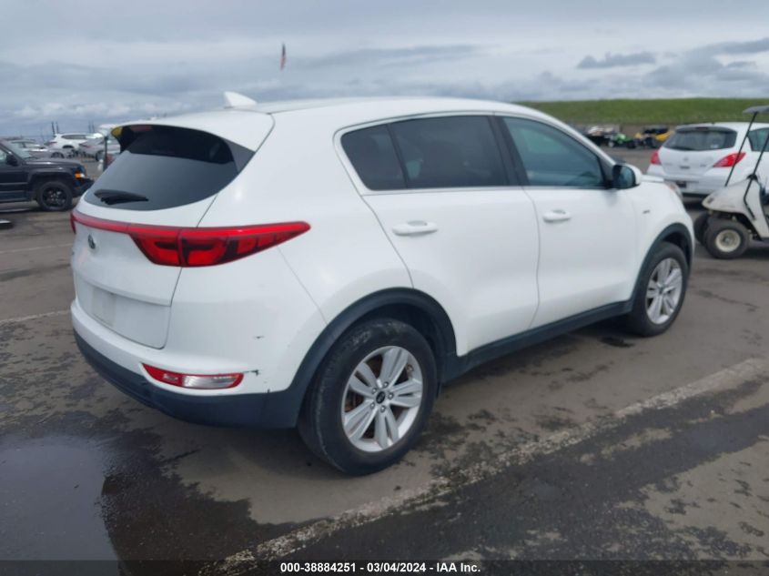 2017 Kia Sportage Lx VIN: KNDPMCAC5H7081593 Lot: 38884251