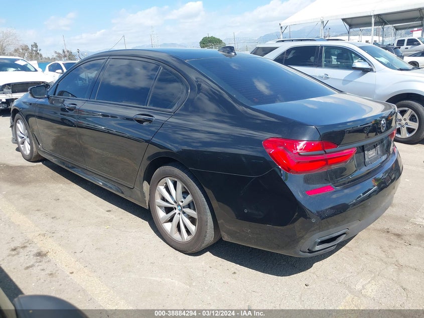 2017 BMW 740I VIN: WBA7E2C51HG740501 Lot: 38884294