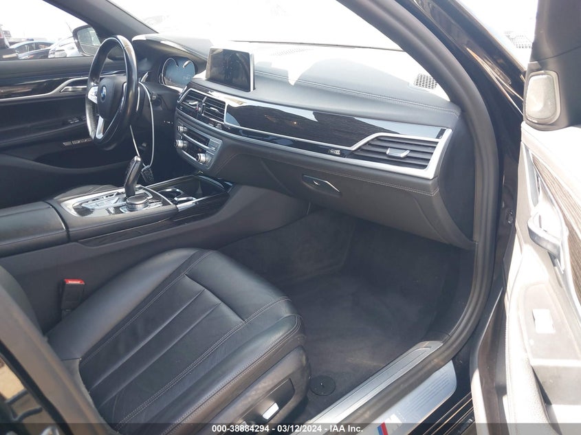 2017 BMW 740I VIN: WBA7E2C51HG740501 Lot: 38884294
