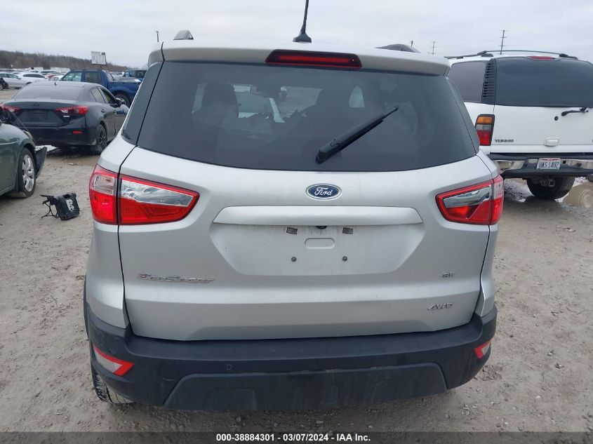 2021 Ford Ecosport Se VIN: MAJ6S3GL0MC429400 Lot: 38884301