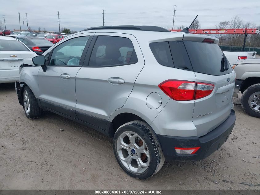 2021 Ford Ecosport Se VIN: MAJ6S3GL0MC429400 Lot: 38884301