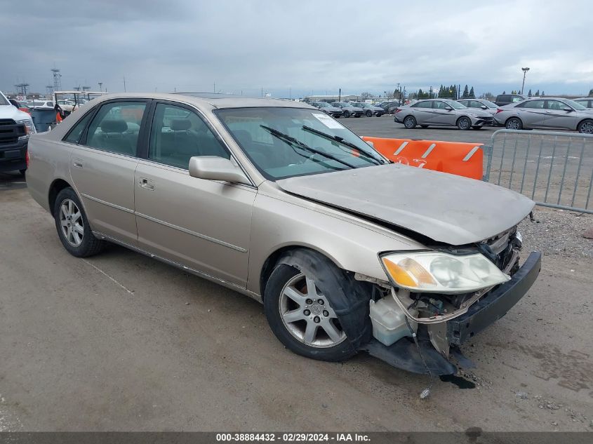 2002 Toyota Avalon Xls VIN: 4T1BF28B12U238956 Lot: 38884432