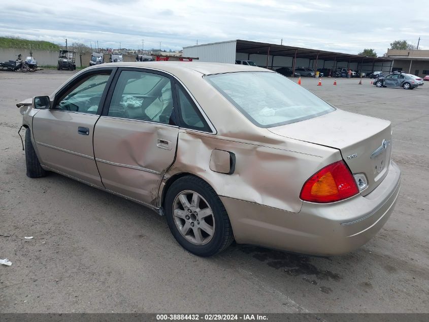 2002 Toyota Avalon Xls VIN: 4T1BF28B12U238956 Lot: 38884432