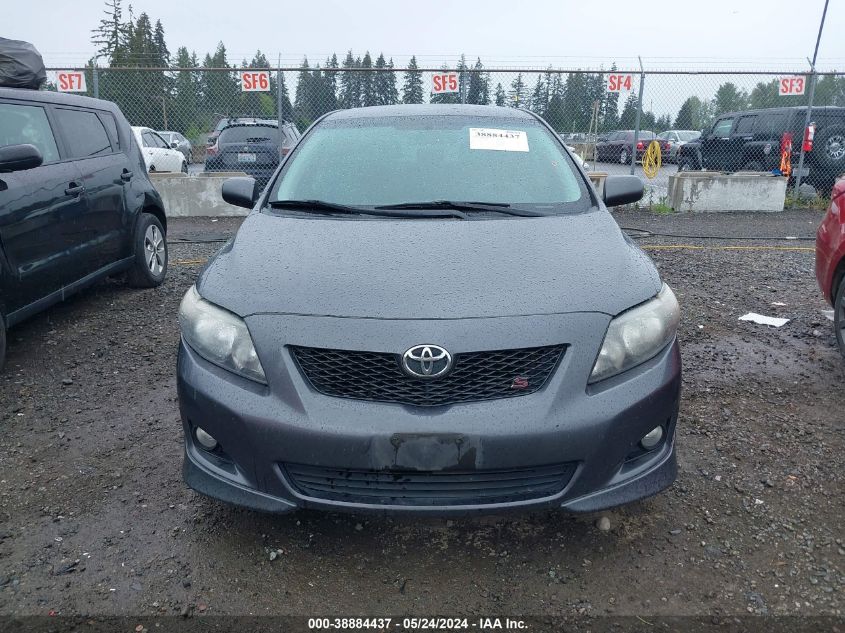 2010 Toyota Corolla S VIN: 2T1BU4EE7AC398839 Lot: 38884437