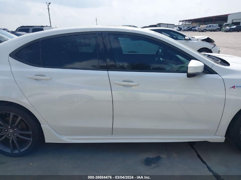 2019 Acura Tlx Tech A-Spec Pkgs VIN: 19UUB2F68KA002161 Lot: 38884476