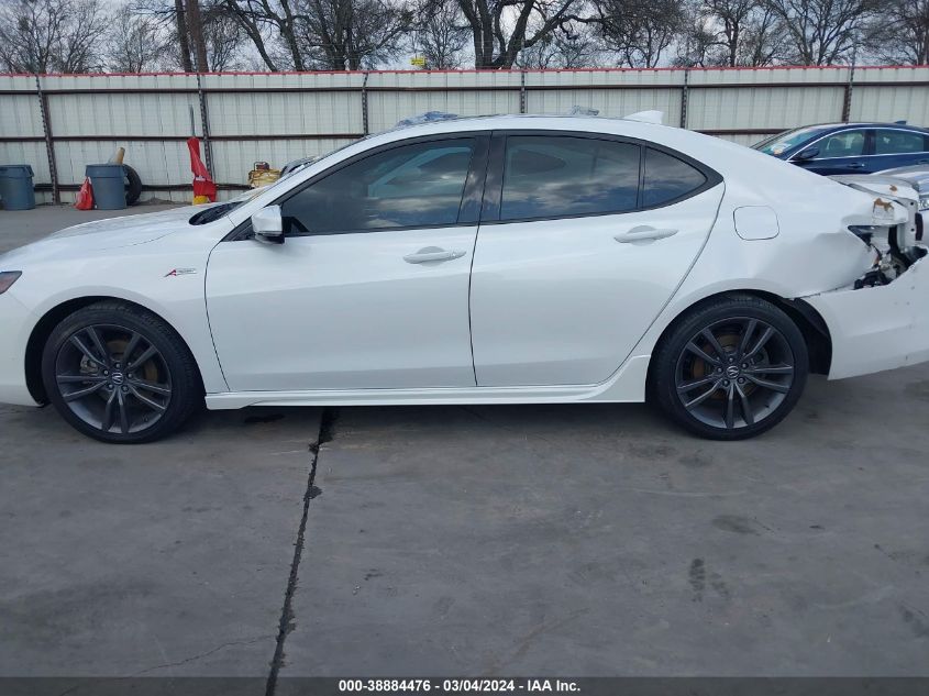 2019 Acura Tlx Tech A-Spec Pkgs VIN: 19UUB2F68KA002161 Lot: 38884476