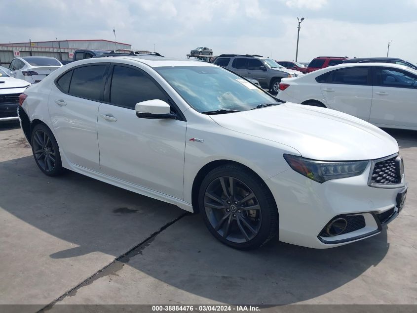 2019 Acura Tlx Tech A-Spec Pkgs VIN: 19UUB2F68KA002161 Lot: 38884476