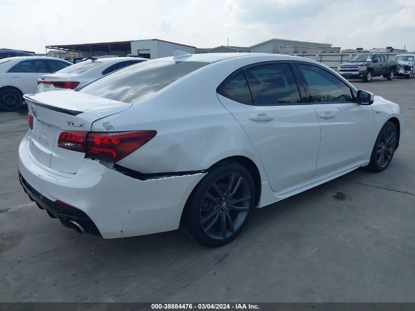 2019 Acura Tlx Tech A-Spec Pkgs VIN: 19UUB2F68KA002161 Lot: 38884476