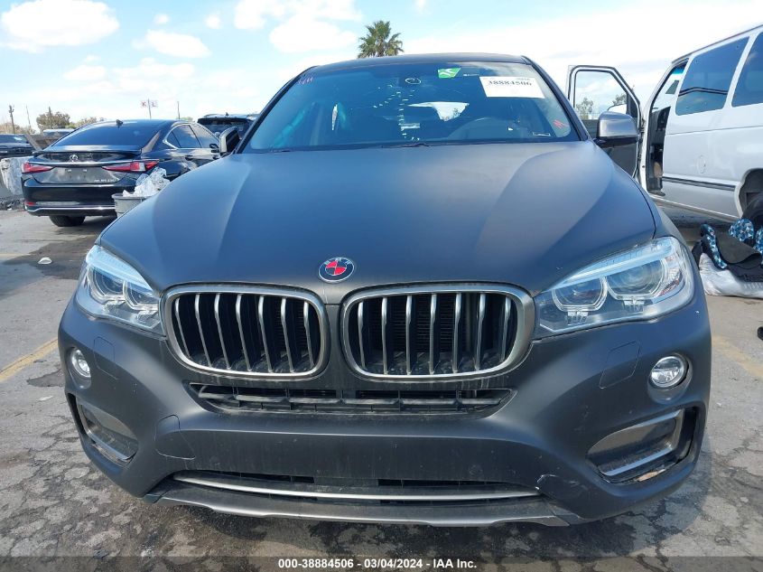 2016 BMW X6 Sdrive35I VIN: 5UXKU0C58G0F93204 Lot: 38884506