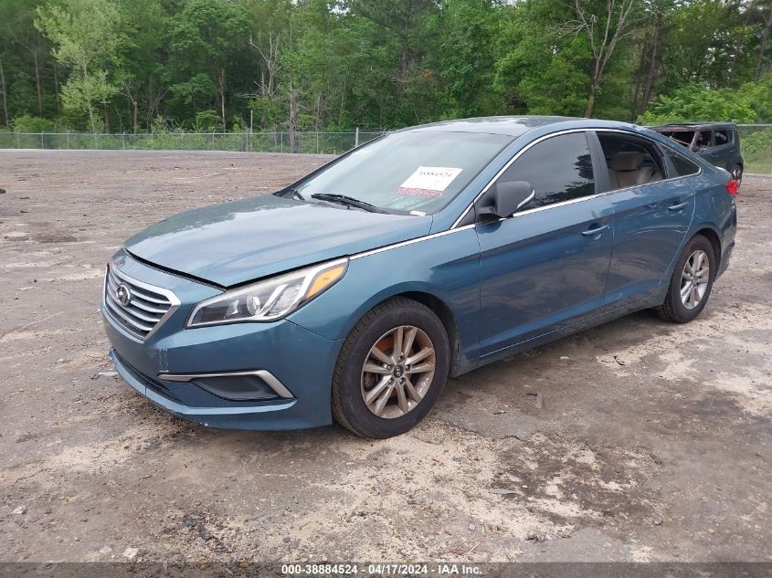 2016 Hyundai Sonata Se VIN: 5NPE24AF0GH387026 Lot: 38884524