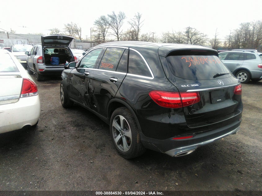 2019 Mercedes-Benz Glc 300 4Matic VIN: WDC0G4KB8K1001437 Lot: 38884530