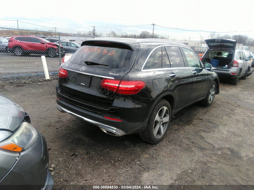 2019 Mercedes-Benz Glc 300 4Matic VIN: WDC0G4KB8K1001437 Lot: 38884530