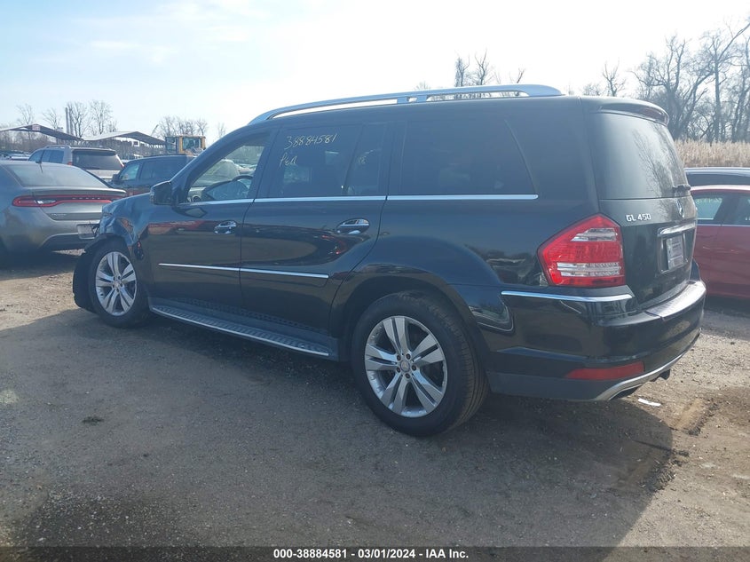 2011 Mercedes-Benz Gl 450 4Matic VIN: 4JGBF7BE6BA631062 Lot: 38884581