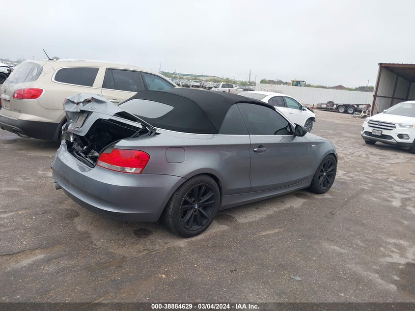 2010 BMW 128I VIN: WBAUL7C59AVJ78290 Lot: 38884629