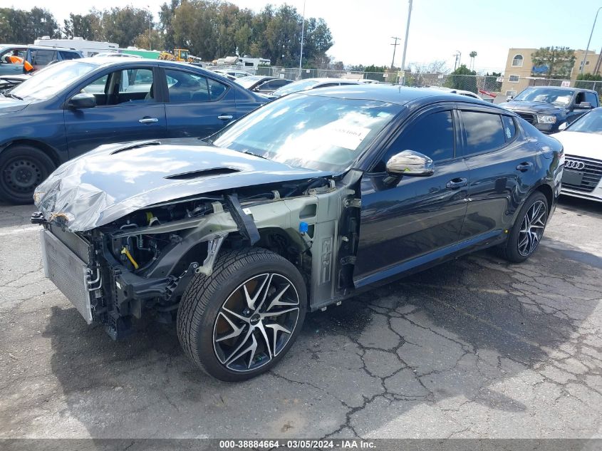 2022 Kia Stinger Gt-Line VIN: KNAE35LD4N6101410 Lot: 38884664