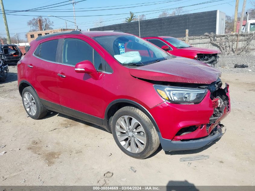 2019 Buick Encore Fwd Preferred VIN: KL4CJASB4KB849967 Lot: 38884669